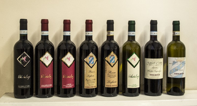 gamma di grandi vini di langa e roero prodotti dall'azienda